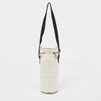 White Fabric Chanel Shoulder Bag