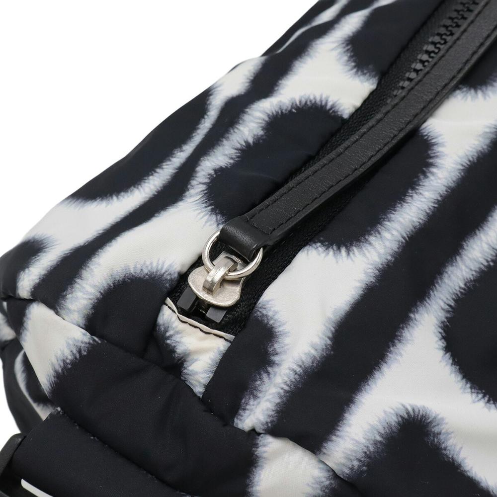 White Fabric Chanel Crossbody Bag