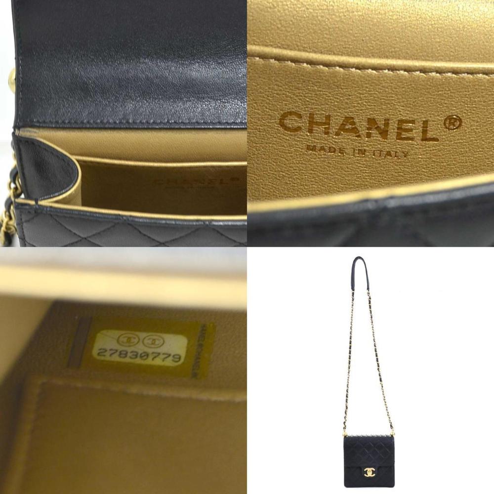 White Fabric Chanel Shoulder Bag