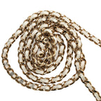 White Leather Chanel Flap Bag