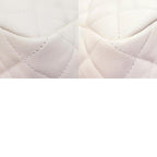 White Leather Chanel Shoulder Bag