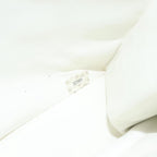 White Leather Chanel Tote