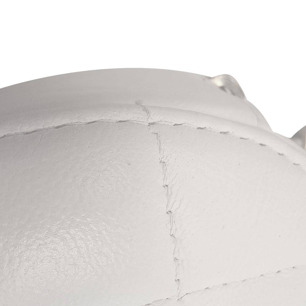 White Leather Chanel Crossbody Bag