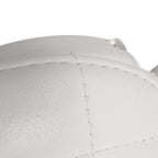 White Leather Chanel Crossbody Bag