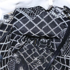 White Leather Chanel Tote