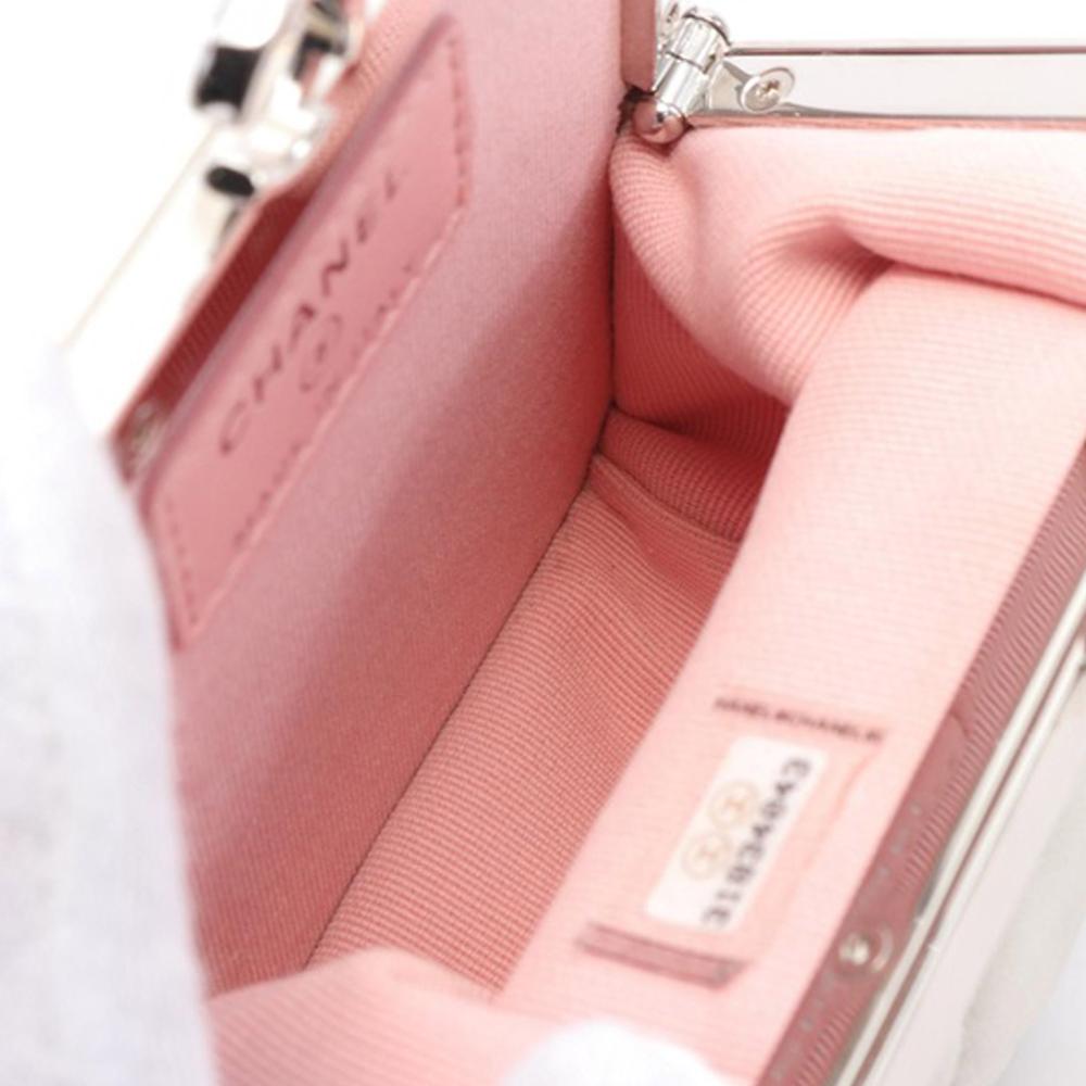 White Leather Chanel Crossbody Bag