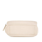 White Leather Chanel Crossbody Bag