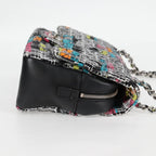 White Leather Chanel Shoulder Bag