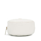 White Leather Chanel Crossbody Bag