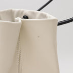 White Leather Chanel Tote