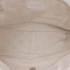 White Leather Chanel Flap Bag