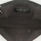 White Leather Chanel Flap Bag