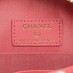 White Leather Chanel Shoulder Bag