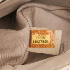 White Leather Chanel Flap Bag