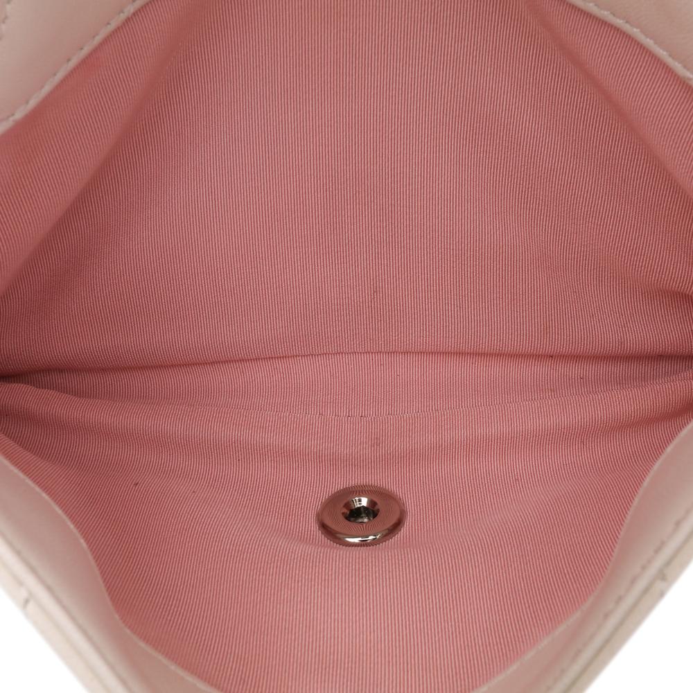 White Leather Chanel Flap Bag