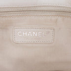 White Leather Chanel Flap Bag