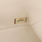 White Leather Chanel Flap Bag