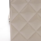 White Leather Chanel Crossbody Bag