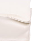 White Leather Chanel Tote