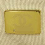 White Leather Chanel Shoulder Bag