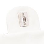 White Leather Chanel Flap Bag