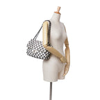 White Leather Chanel Flap Bag