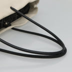White Leather Chanel Tote