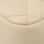 White Leather Chanel Shoulder Bag