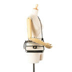 White Plastic Chanel Flap Bag
