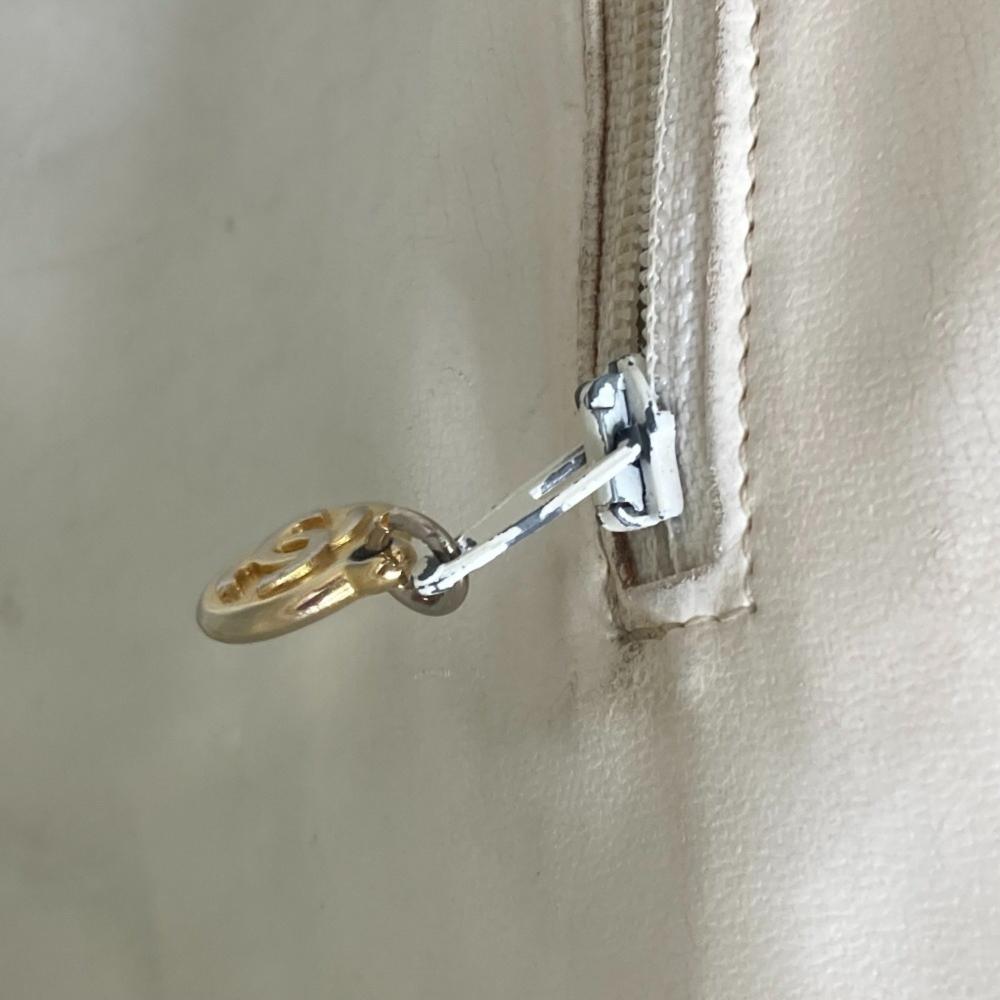 Yellow Fabric Chanel Shoulder Bag