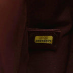 Yellow Fabric Chanel Shoulder Bag