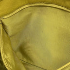 Yellow Leather Chanel Shoulder Bag