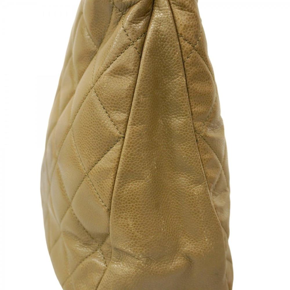 Yellow Leather Chanel Tote