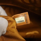 Yellow Leather Chanel Shoulder Bag