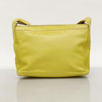 Yellow Leather Chanel Shoulder Bag