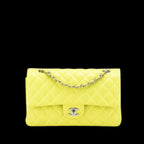 Yellow Leather Chanel Flap Bag