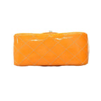 Yellow Leather Chanel Shoulder Bag