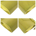 Yellow Leather Chanel Shoulder Bag