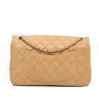 Yellow Leather Chanel Shoulder Bag