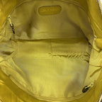 Yellow Leather Chanel Shoulder Bag