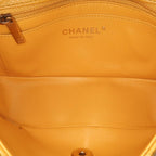 Yellow Leather Chanel Flap Bag