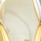Yellow Leather Chanel Crossbody Bag