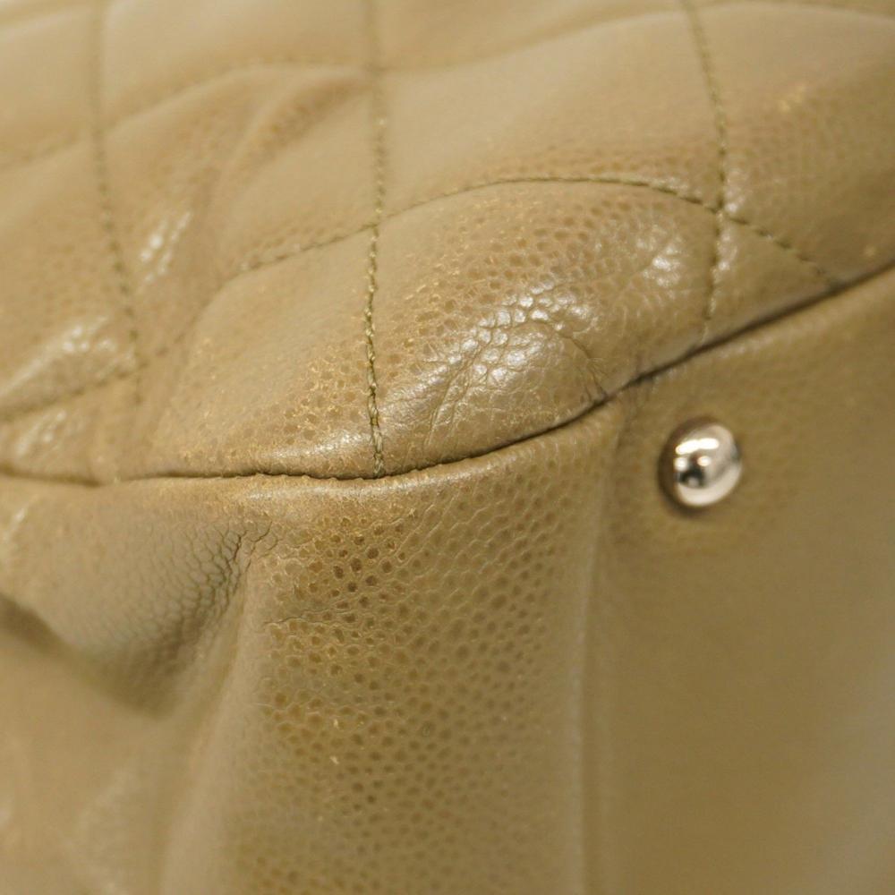 Yellow Leather Chanel Tote