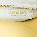 Yellow Leather Chanel Crossbody Bag
