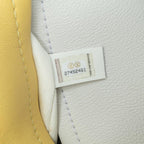Yellow Leather Chanel Crossbody Bag