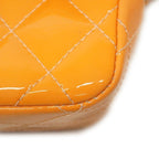 Yellow Leather Chanel Shoulder Bag