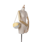 Yellow Leather Chanel Crossbody Bag