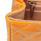Yellow Leather Chanel Shoulder Bag