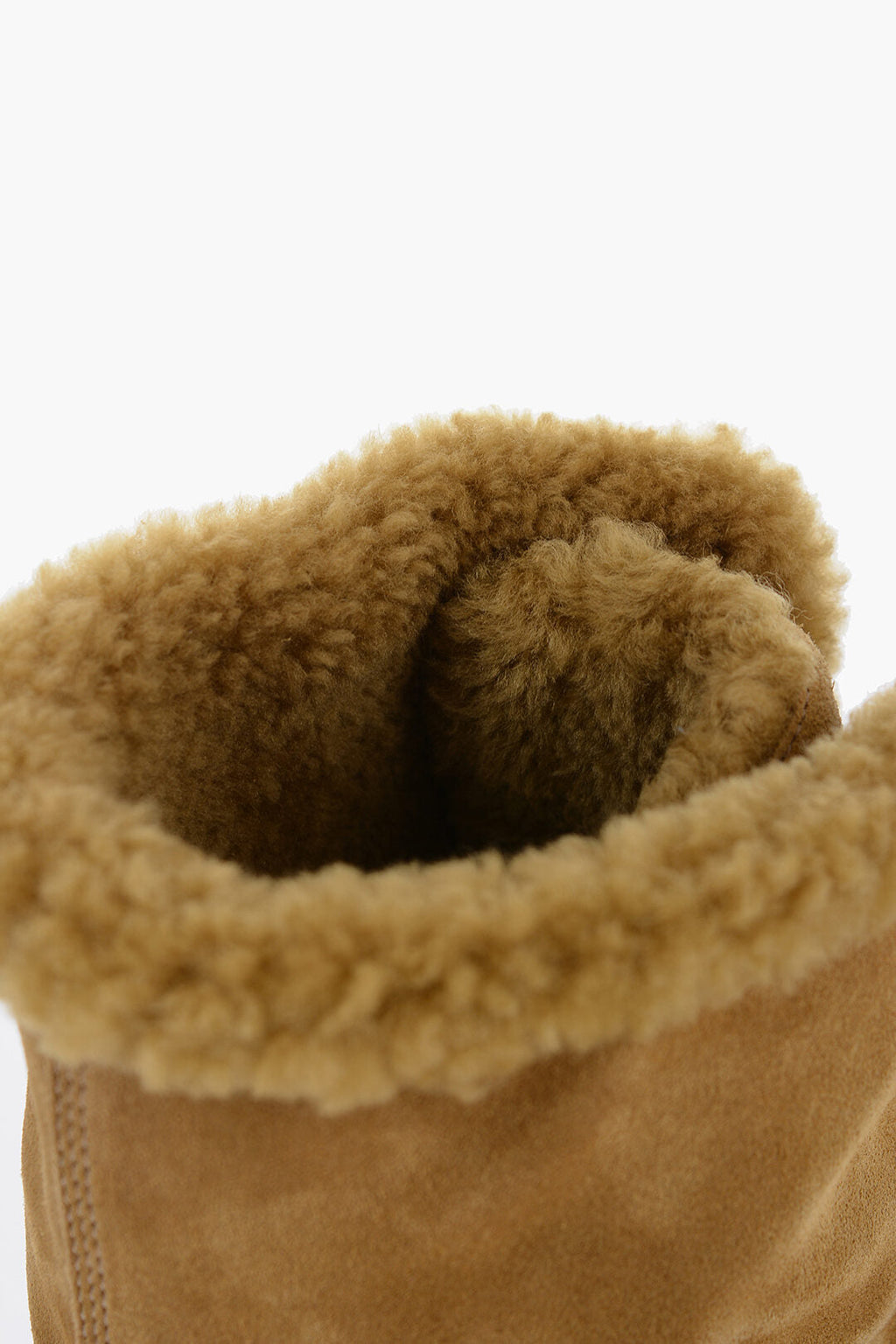Burberry Chunky Sole Shearling Boots