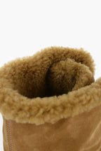 Burberry Chunky Sole Shearling Boots